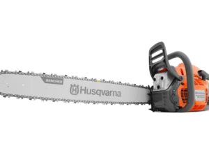 Experience the power of the Husqvarna 460 Rancher Gas Chainsaw, perfect for tough cutting jobs with its robust design and enhanced performance.