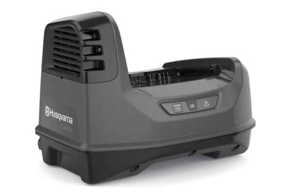 Experience quick and efficient charging with the Husqvarna C900X, a 900W battery charger that ensures your tools are powered up and ready to go.