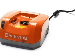 Maximize your productivity with the Husqvarna QC330 charger, offering rapid and efficient charging to keep your equipment running smoothly and reliably.