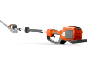 Discover the Husqvarna 520iHE3 Bare Tool: a robust, long-reach hedge trimmer for professional-grade precision and effortless maintenance.