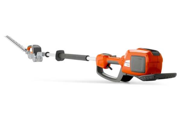 Discover the Husqvarna 520iHE3 Bare Tool: a robust, long-reach hedge trimmer for professional-grade precision and effortless maintenance.