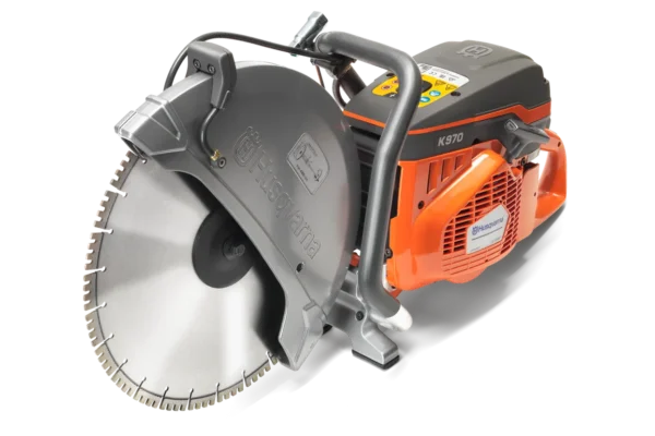 Maximize your cutting capabilities with the Husqvarna K970 16 Inch Gas Power Cutter, built for deep, precise cuts and robust performance.