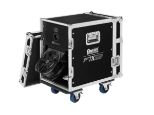 Discover the Antari F-7X, a versatile fog and haze machine perfect for events, stage productions, and studios, offering rapid fog output and continuous haze effects.