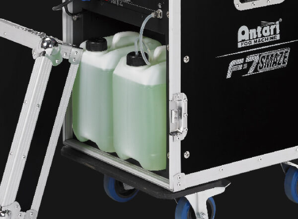 Discover the Antari F-7X, a versatile fog and haze machine perfect for events, stage productions, and studios, offering rapid fog output and continuous haze effects.