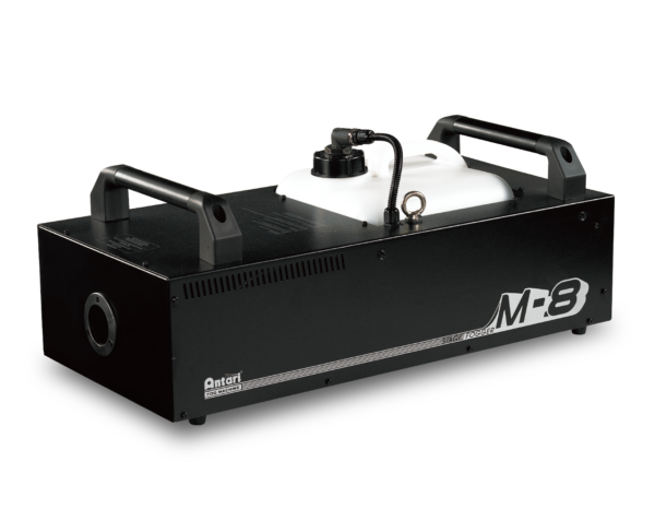 Discover the Antari M-8, a high-performance fog machine ideal for large-scale events, providing powerful, dense fog output with advanced control features.