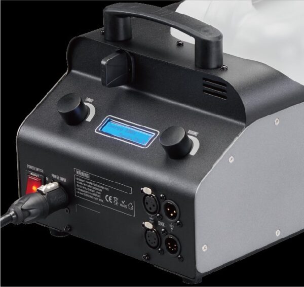 Introducing the Antari Z-1500III, a high-output fog machine ideal for large venues and events, providing powerful, consistent fog with advanced control options.