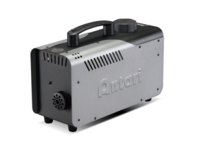 the Antari Z-800III, a compact and efficient fog machine ideal for small venues and mobile use, offering reliable, high-quality fog output with quick setup.