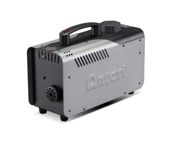 the Antari Z-800III, a compact and efficient fog machine ideal for small venues and mobile use, offering reliable, high-quality fog output with quick setup.