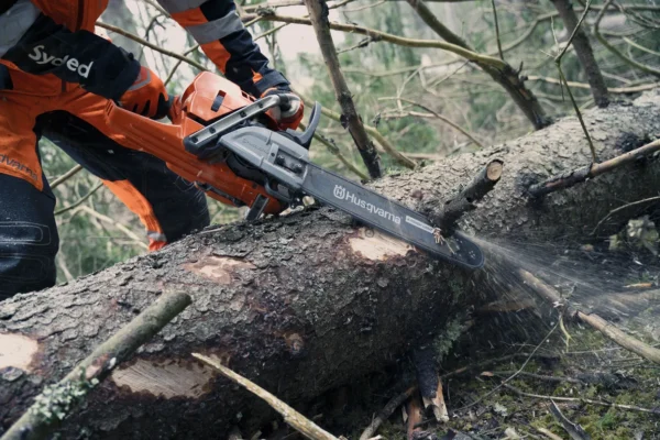 Husqvarna 572 XP® Gas Chainsaw, featuring a 20-inch bar and .050 gauge, offering powerful performance, durability, and precision for demanding tasks.