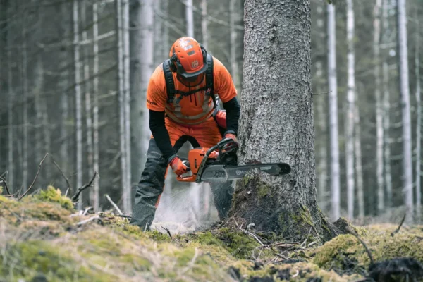 Husqvarna 572 XP® Gas Chainsaw, featuring a 20-inch bar and .050 gauge, offering powerful performance, durability, and precision for demanding tasks.