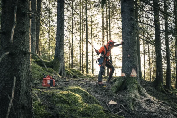 Husqvarna 572 XP® Gas Chainsaw, featuring a 20-inch bar and .050 gauge, offering powerful performance, durability, and precision for demanding tasks.